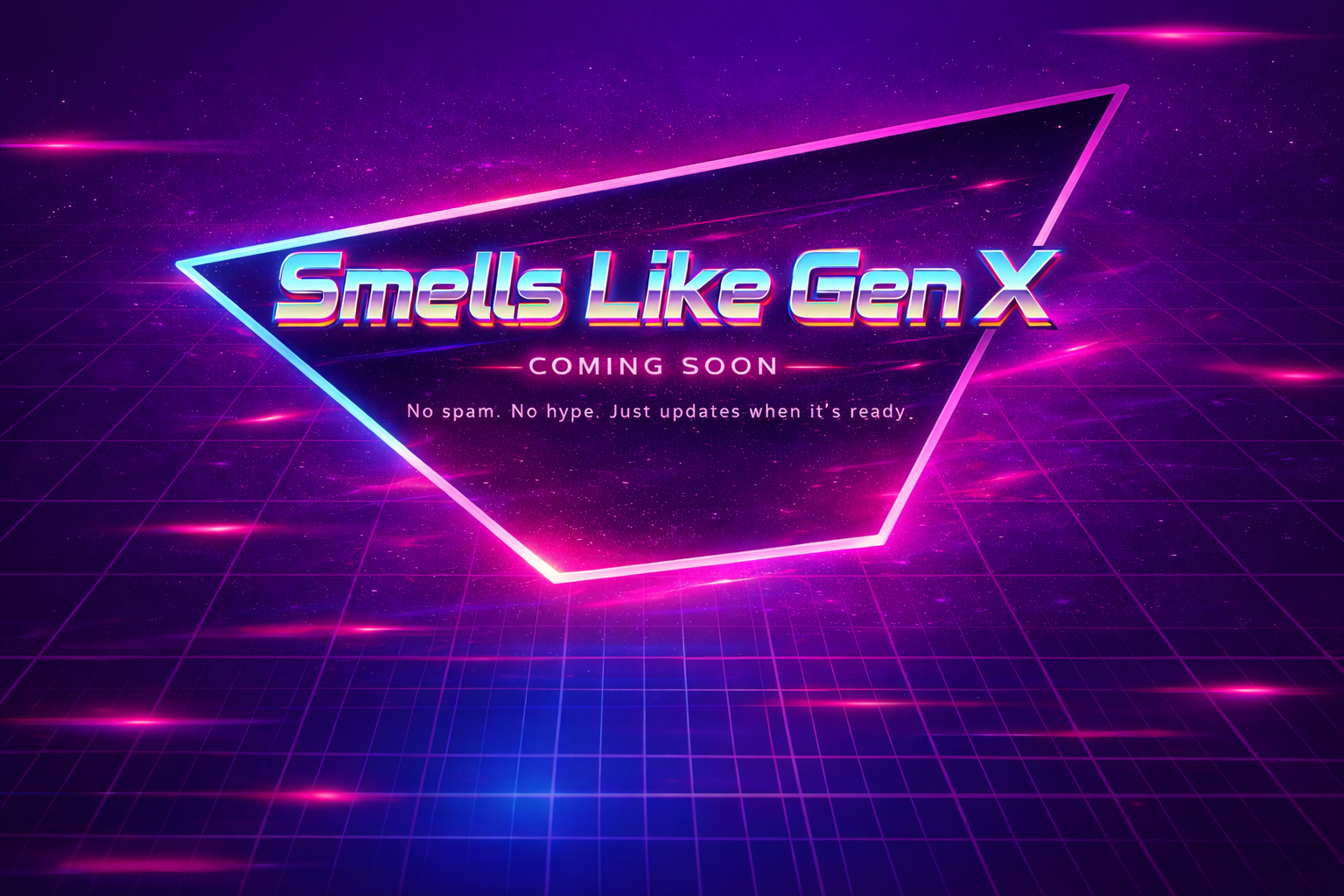 Smells Like Gen X coming soon