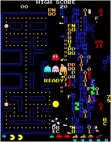 Pac Man Arcade Glitch