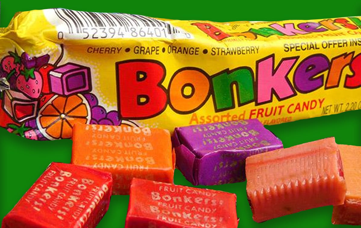 Snacks From the '80s Bonkers