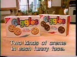 Snacks From the '80s Giggles Cookies
