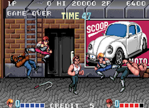 Double Dragon Arcade Game