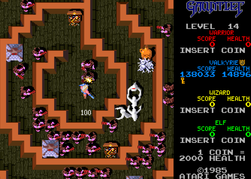 Gauntlet Arcade Game