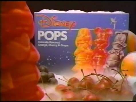 Snacks From the '80s Disney Pops