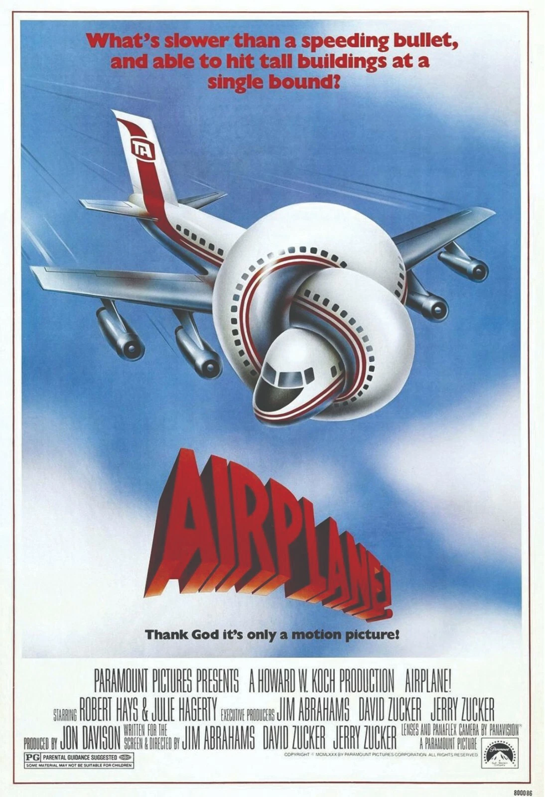 Airplane! poster