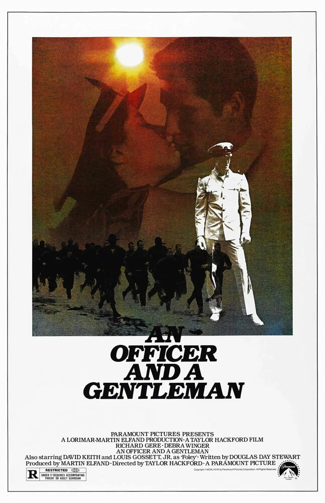 An Officer and a Gentleman poster