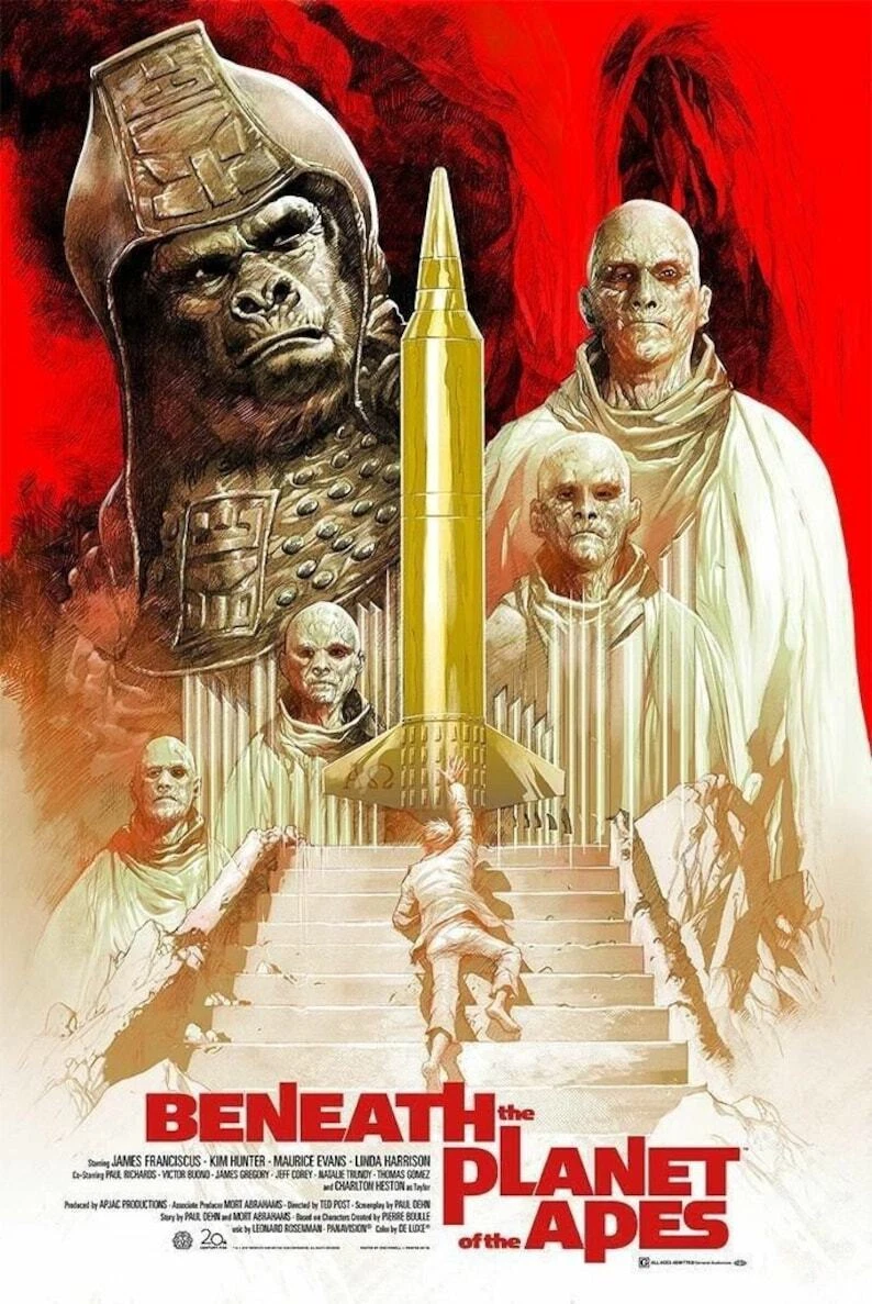 Beneath the Planet of the Apes poster