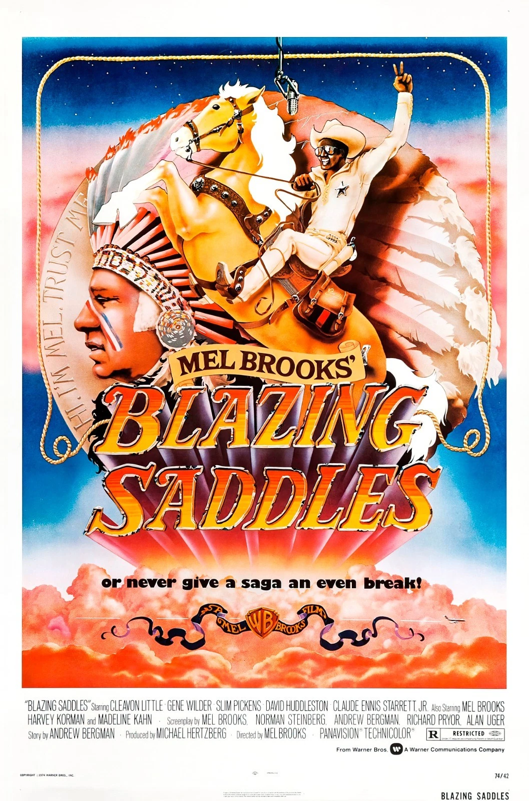 Blazing Saddles poster