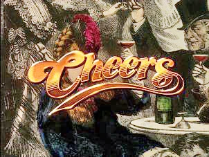 Cheers television cast inside the Boston bar