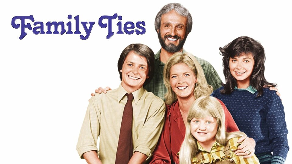 Family Ties cast promotional image