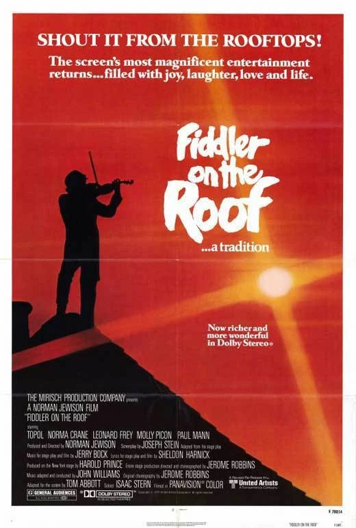 Fiddler on the Roof poster