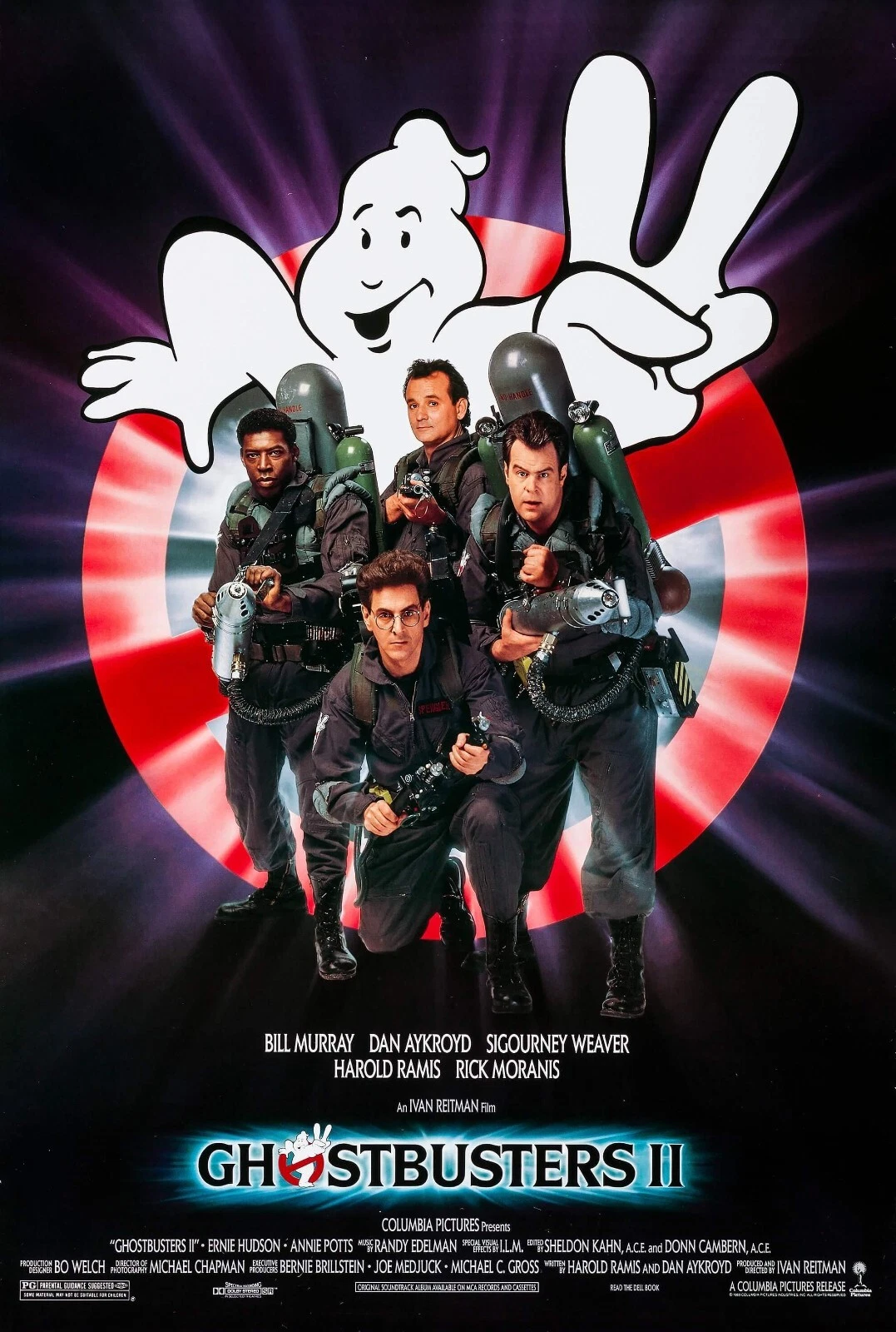 Ghostbusters II poster