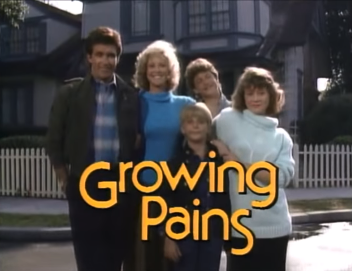Growing Pains television cast promotional image
