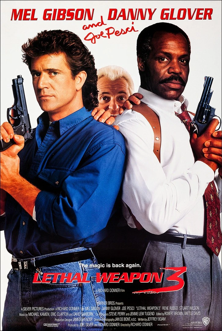 Lethal Weapon 3 poster