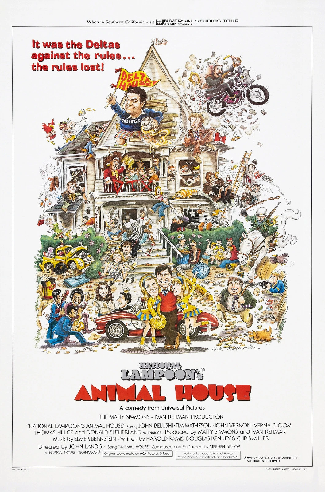 National Lampoon's Animal House poster
