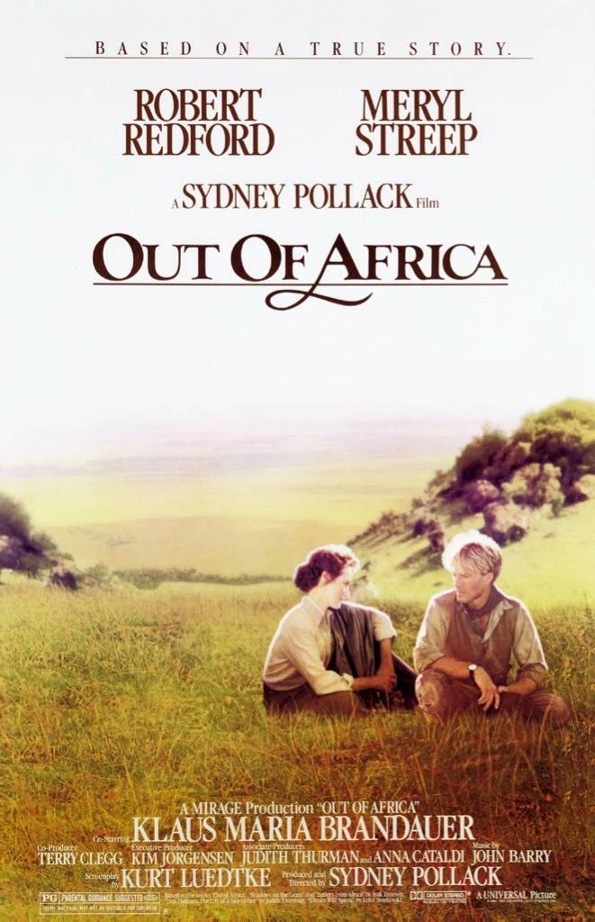 Out of Africa poster