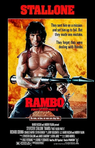 Rambo: First Blood Part II poster