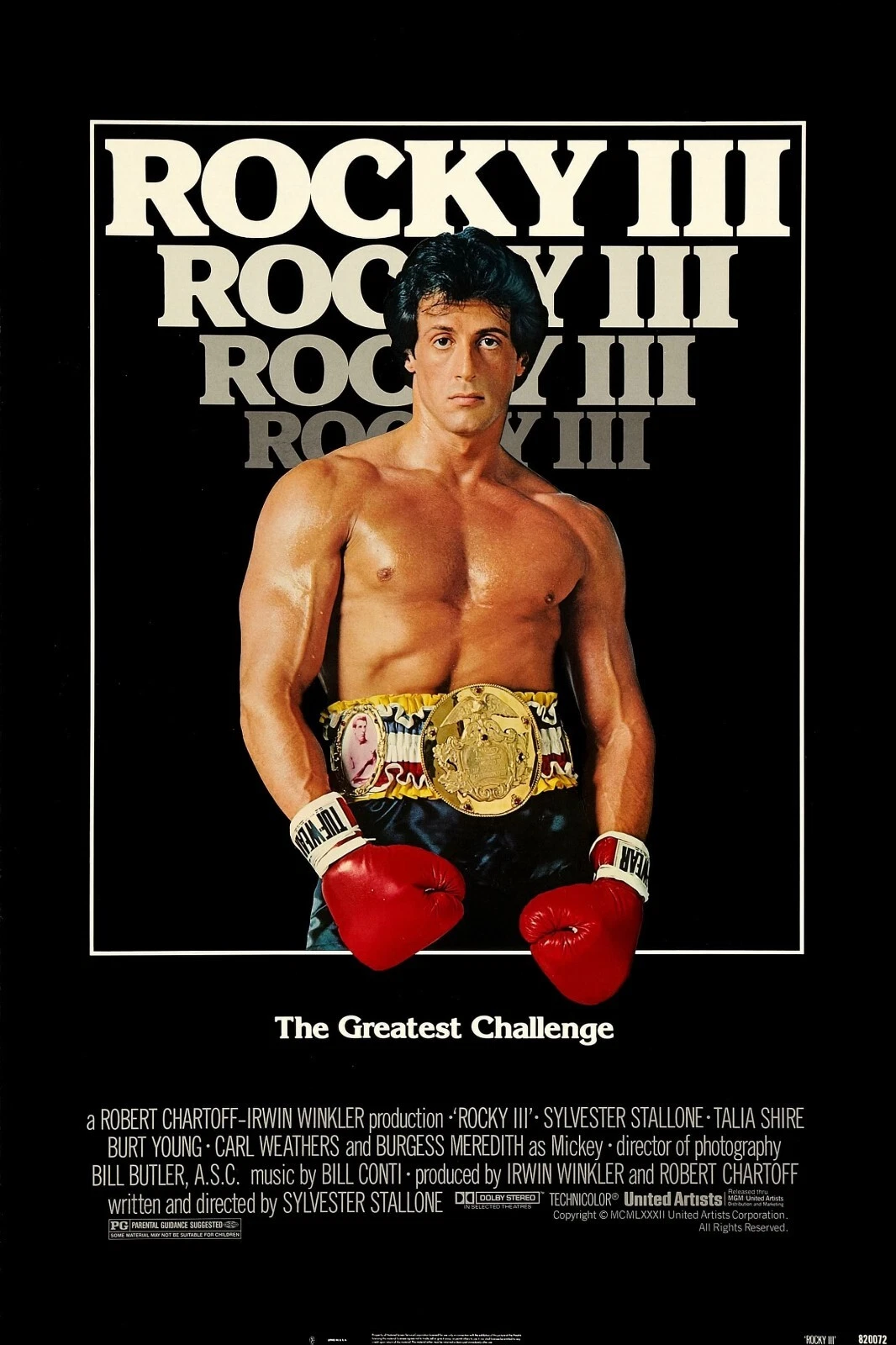 Rocky III poster