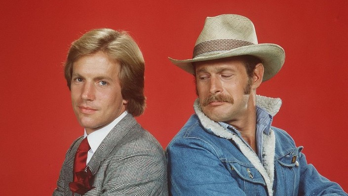 Simon and Simon cast promotional image