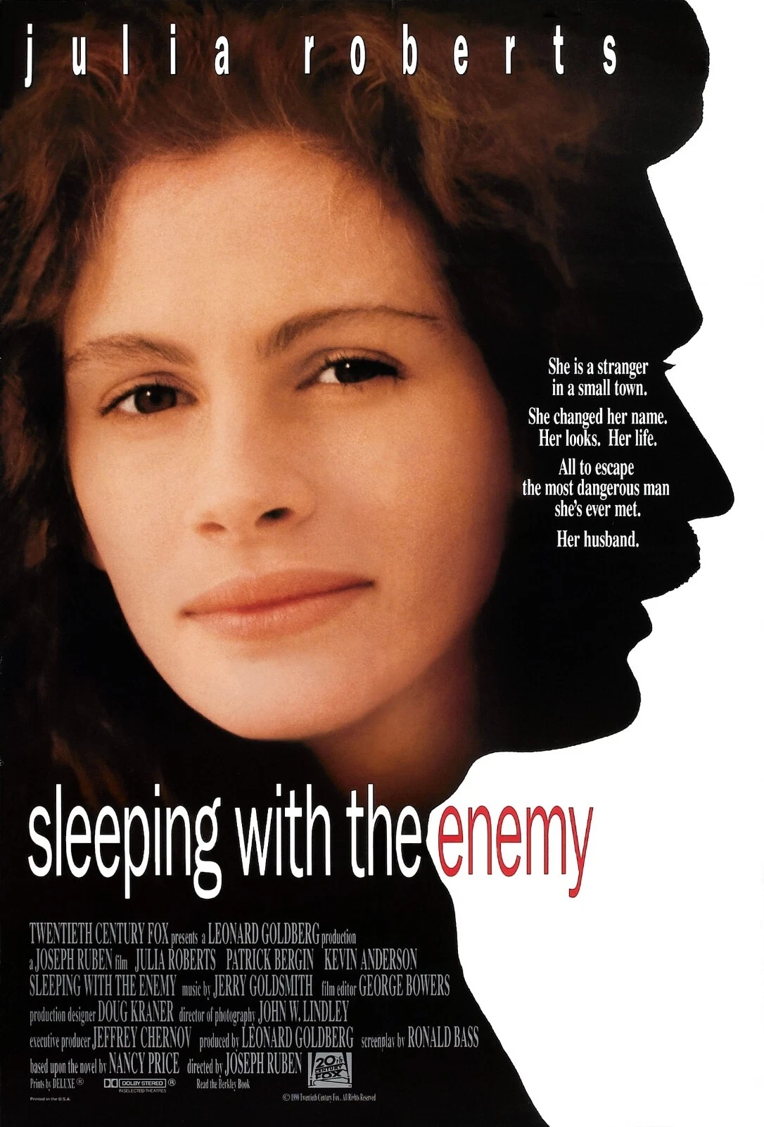 Sleeping with the Enemy poster