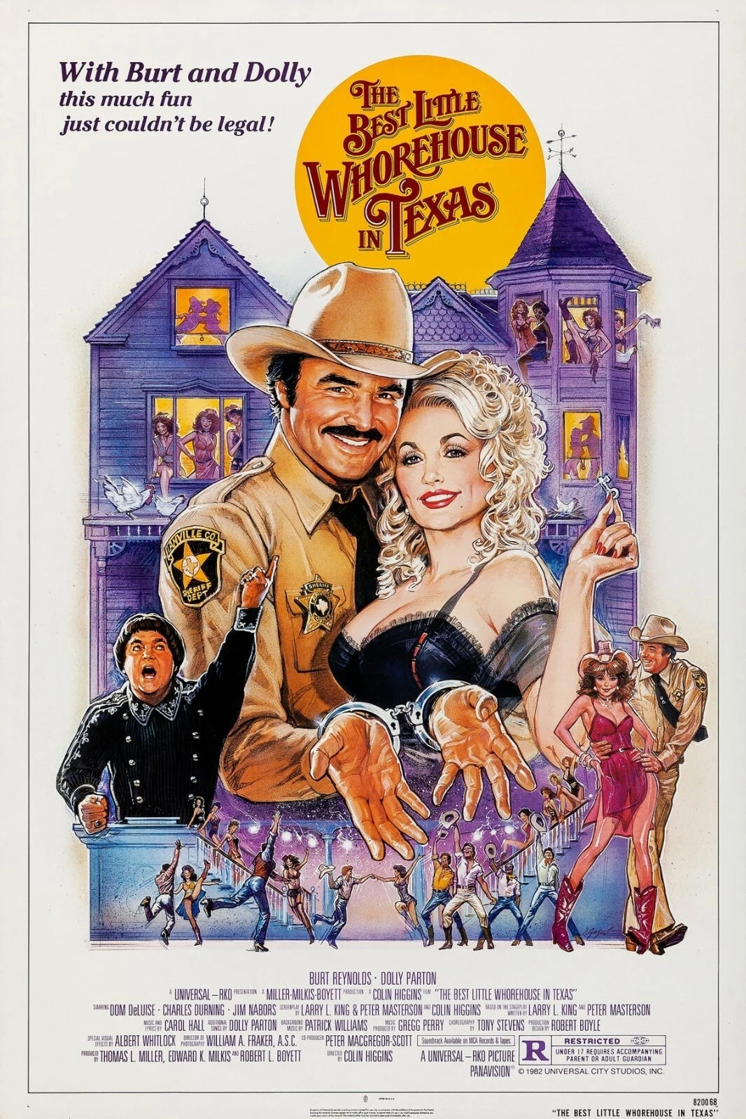 The Best Little Whorehouse in Texas poster