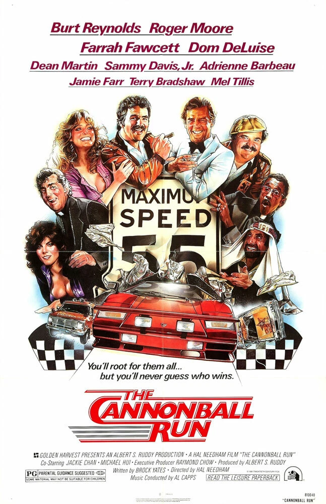 The Cannonball Run poster