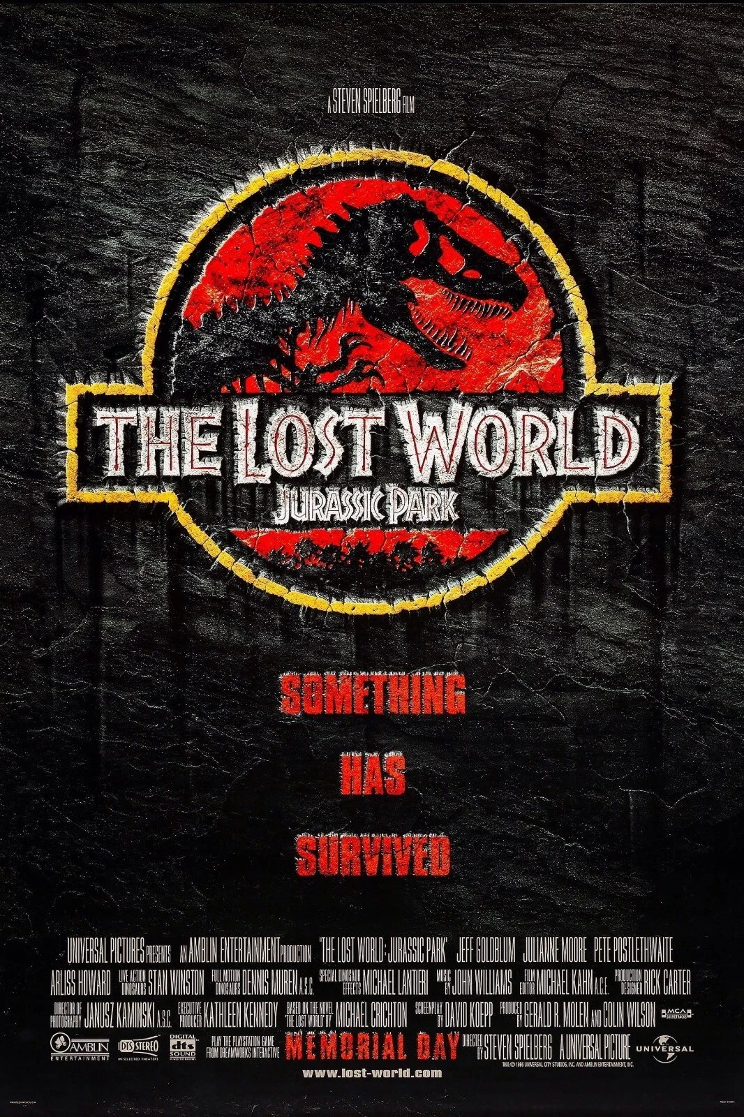 The Lost World Jurassic Park poster
