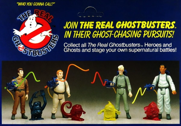 The Real Ghostbusters toys