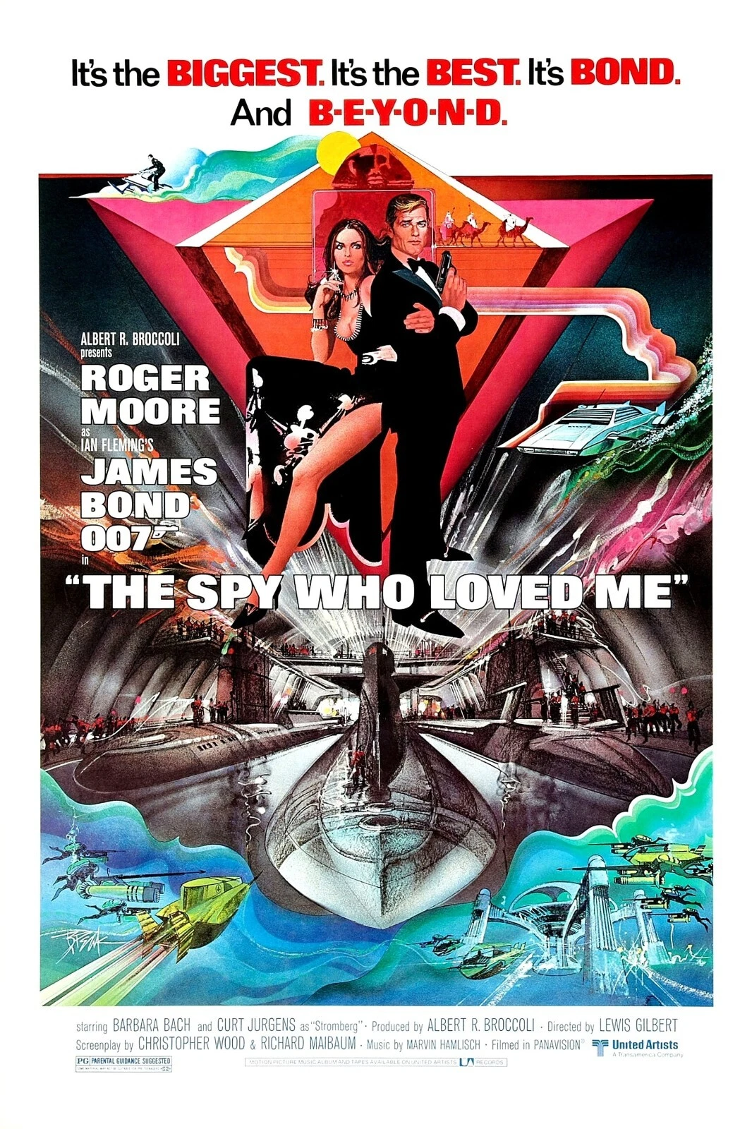 The Spy Who Loved Me poster