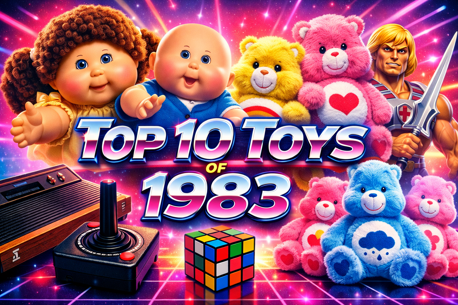 The Top 10 Toys of 1983