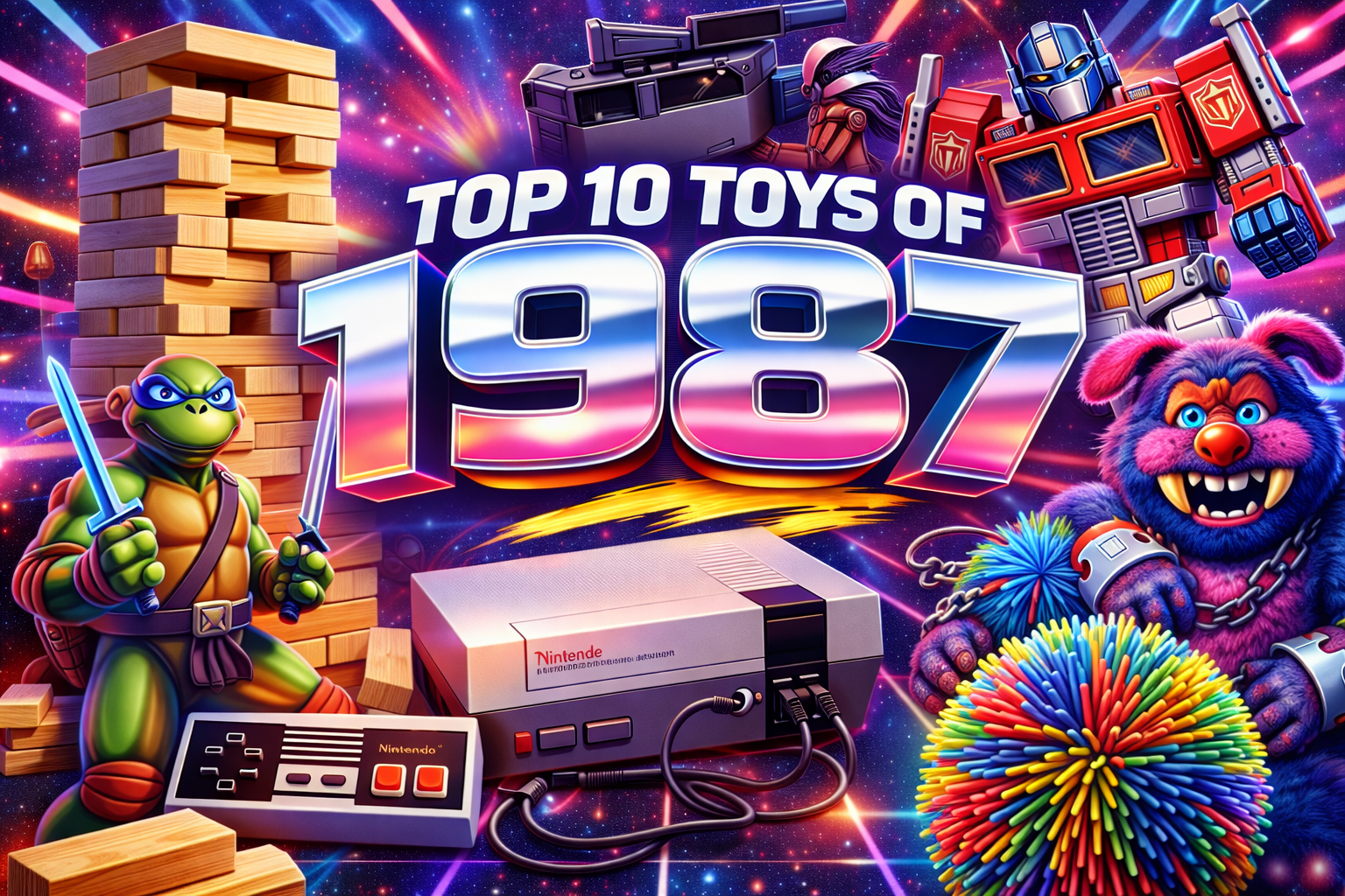 The Top 10 Toys of 1987