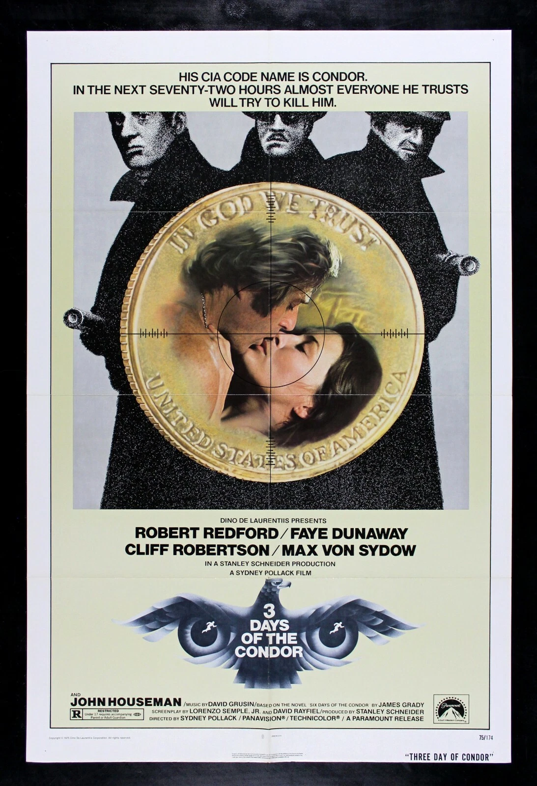 Three Days of the Condor poster