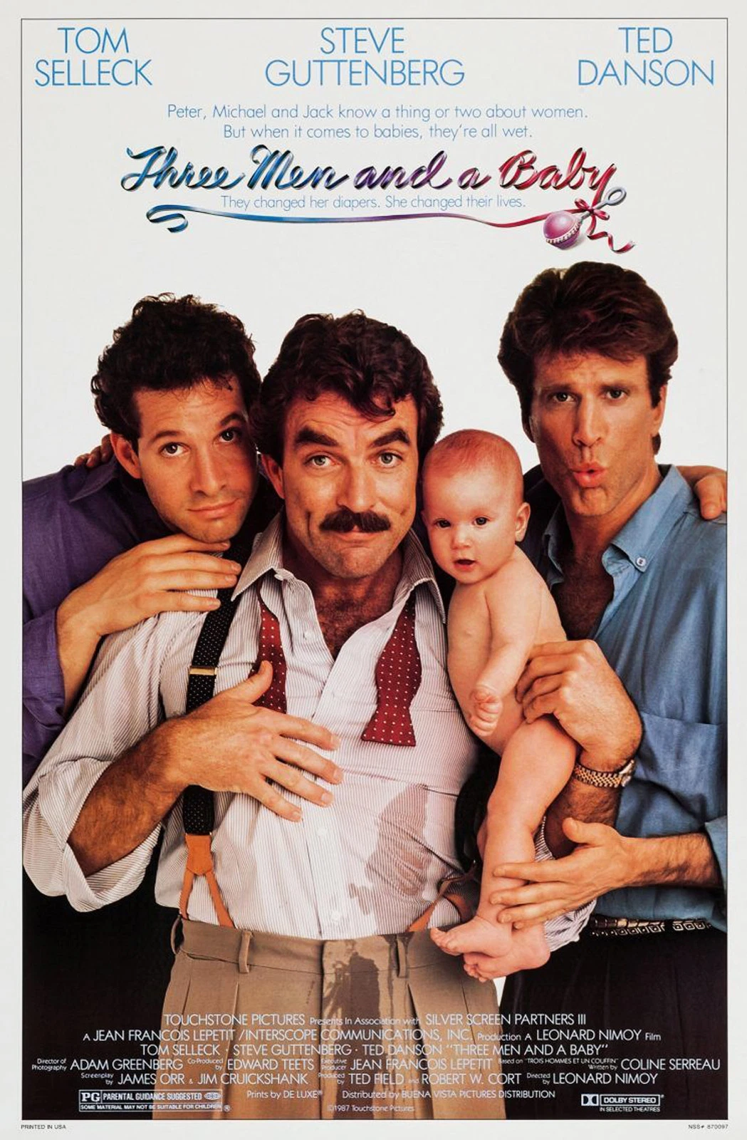 Three Men and a Baby poster