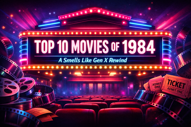 Top 10 Movies of 1984: Beverly Hills Cop, Ghostbusters, and Peak 80s Movie Confidence