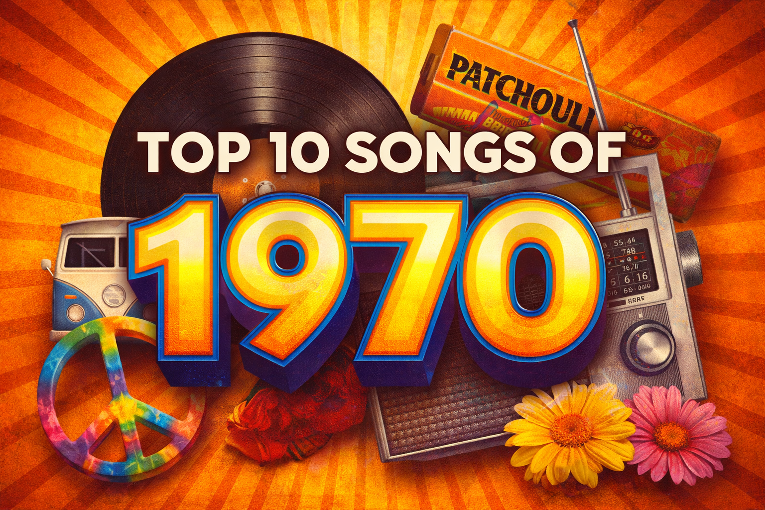 Top 10 Songs of 1970: Billboard Hot 100 Year-End Countdown