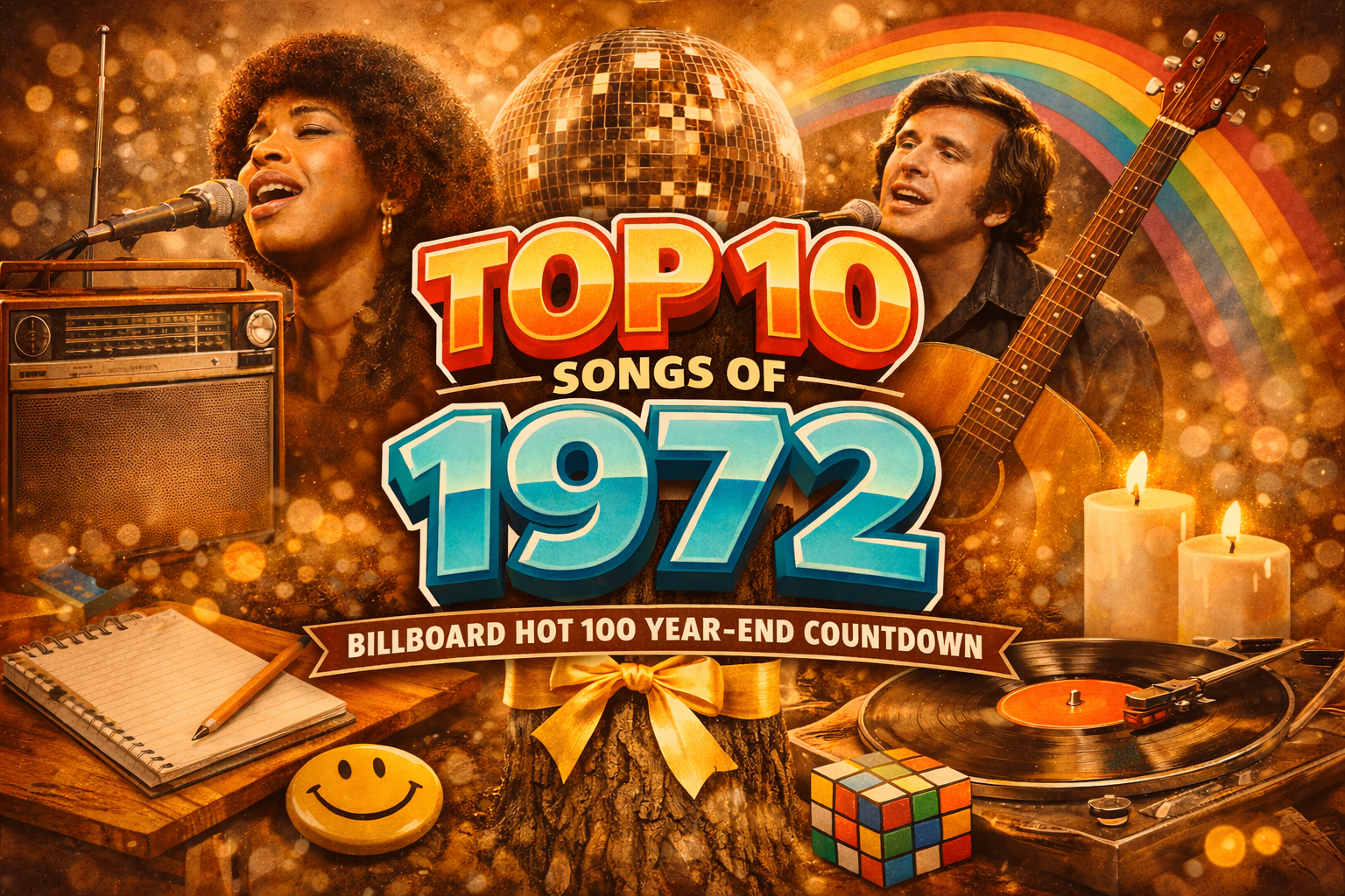 Top 10 Songs of 1972: Billboard Hot 100 Year-End Countdown