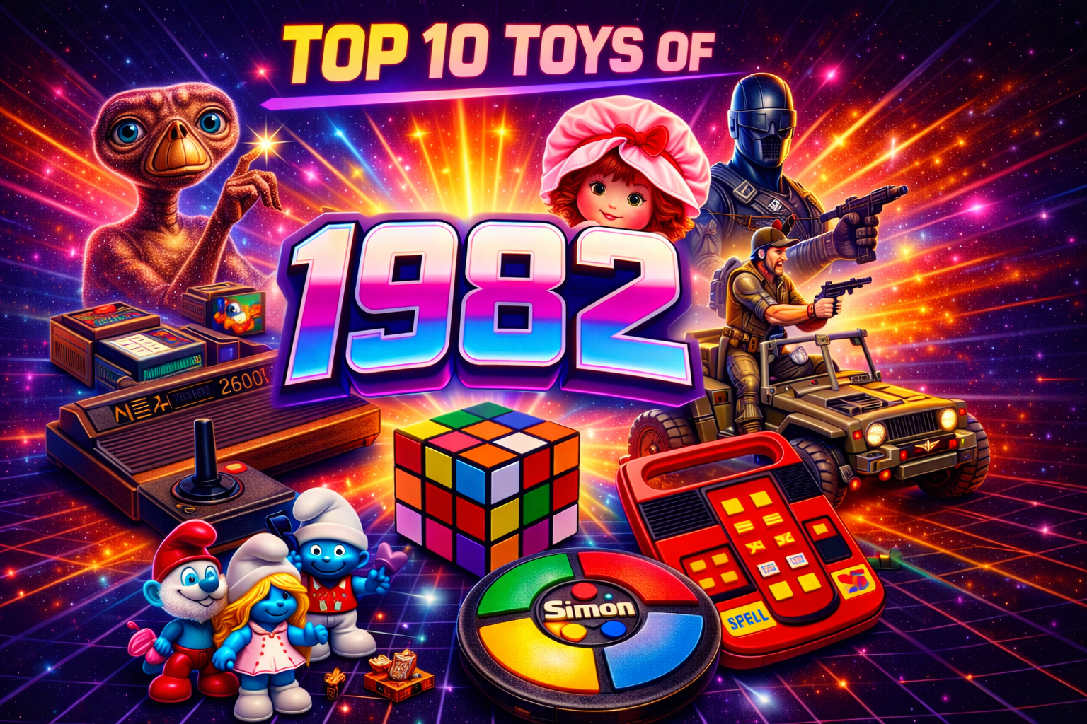 The Top 10 Toys of 1982