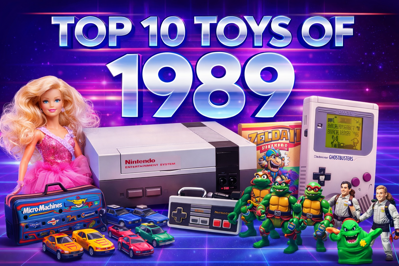 The Top 10 Toys of 1989