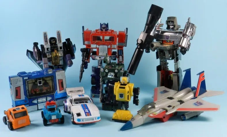 Transformers toys