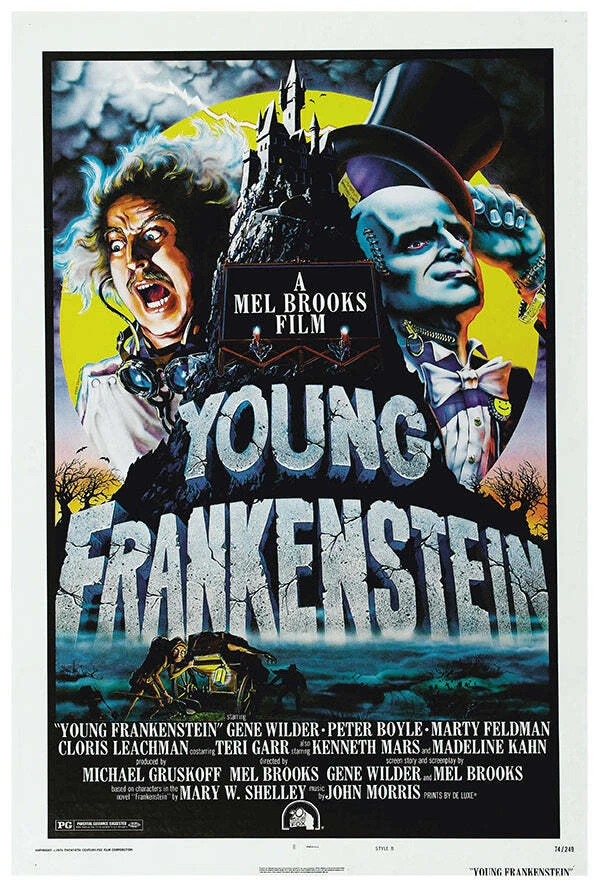 Young Frankenstein poster