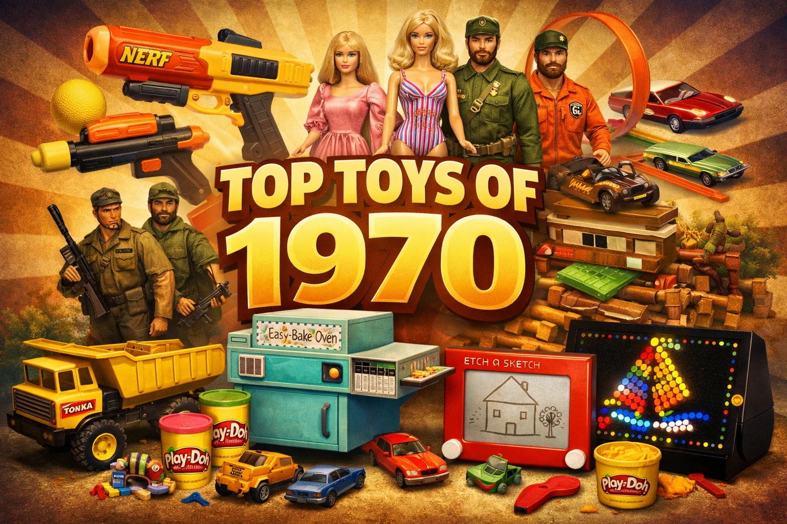 Top Toys of 1970: The Toys That Defined the Year