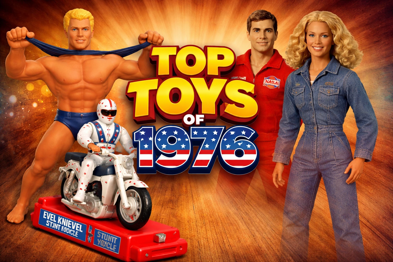 Top 10 Toys of 1976 That Defined a Wild Bicentennial Year