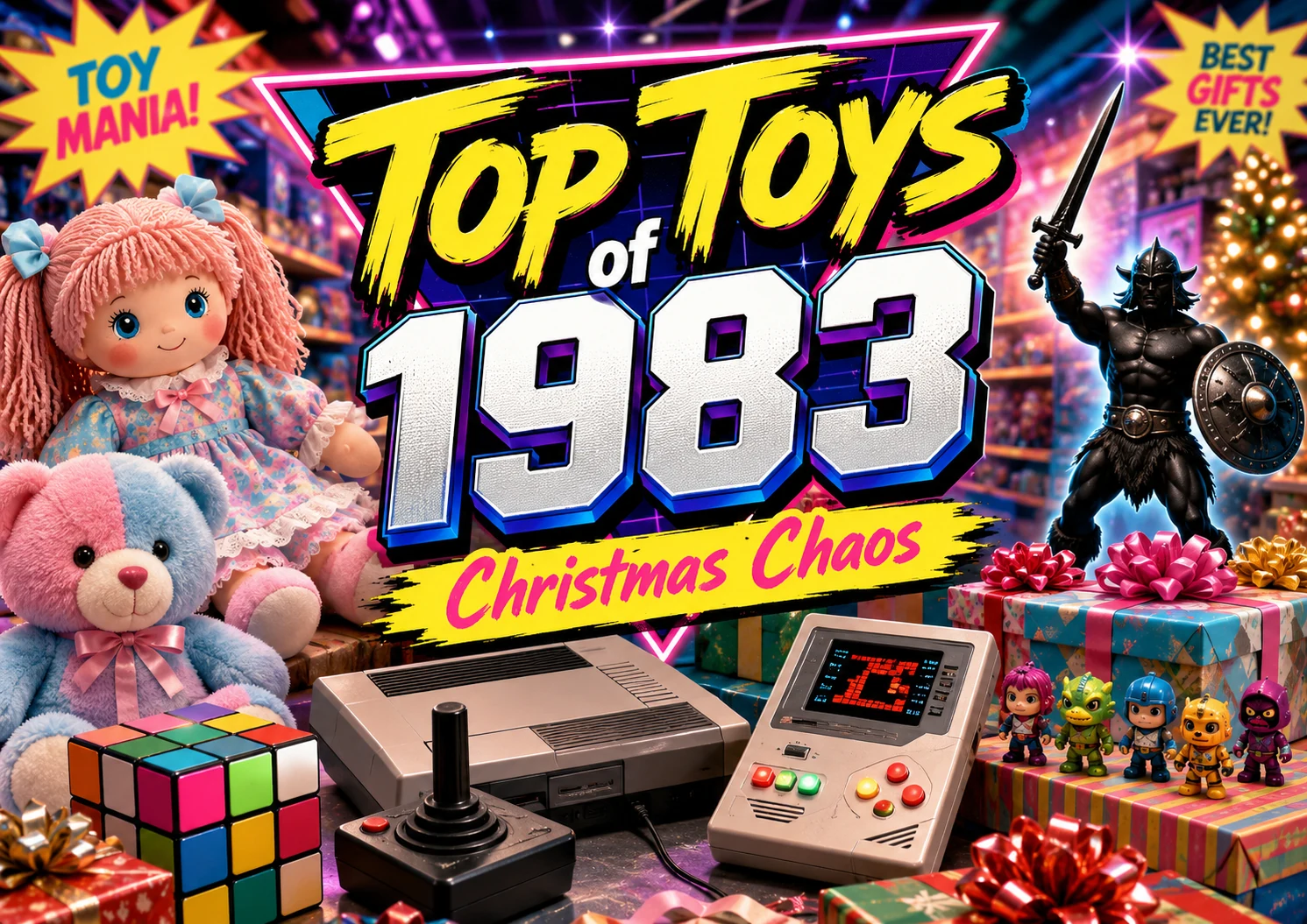 Top Toys of 1983: Cabbage Patch Kids, Atari, Care Bears and Christmas Chaos