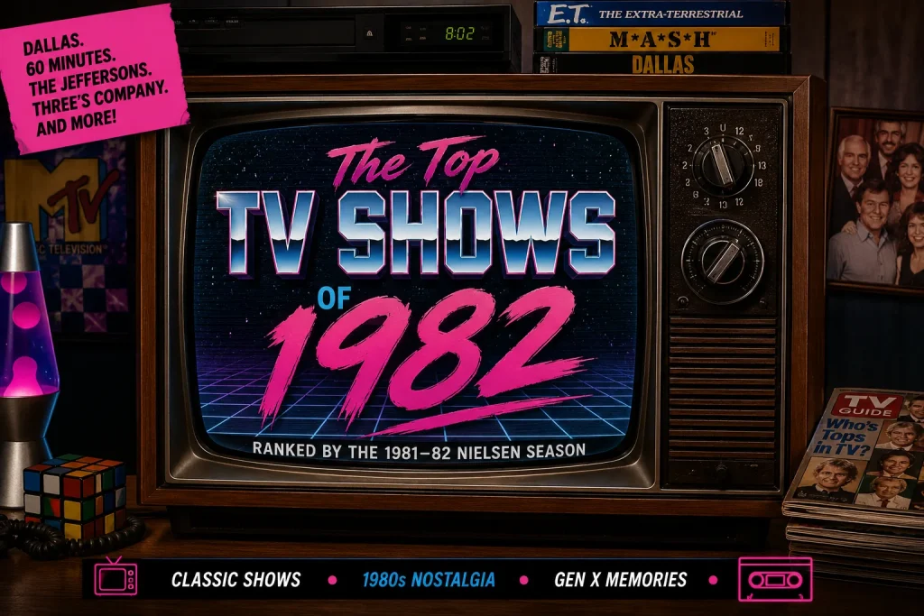 Top 10 TV Shows of 1982 (According to Nielsen Ratings)