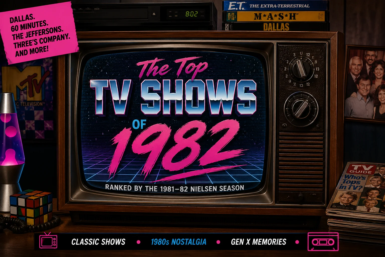 Top 10 TV Shows of 1982 (According to Nielsen Ratings)