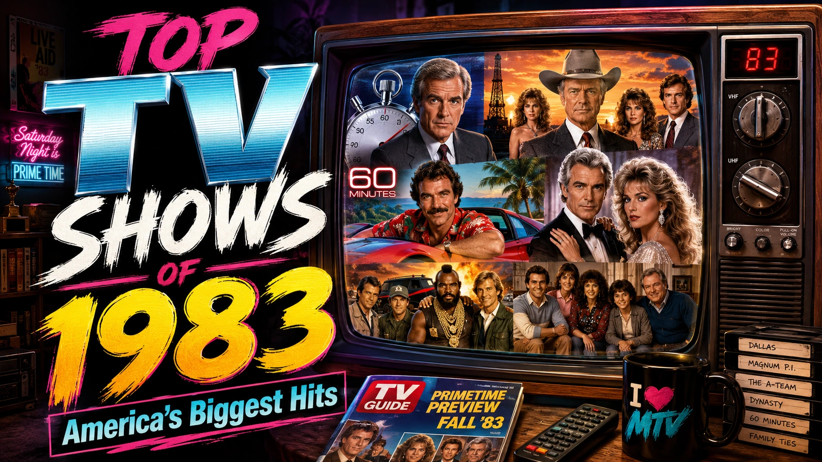 Top TV Shows of 1983 (According to Nielsen Ratings)