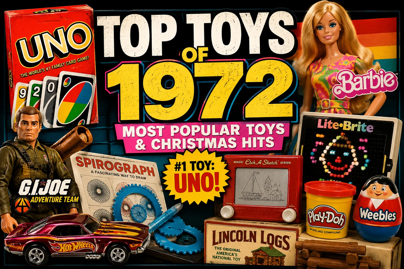 Top Toys of 1972: Most Popular Toys and Christmas Hits