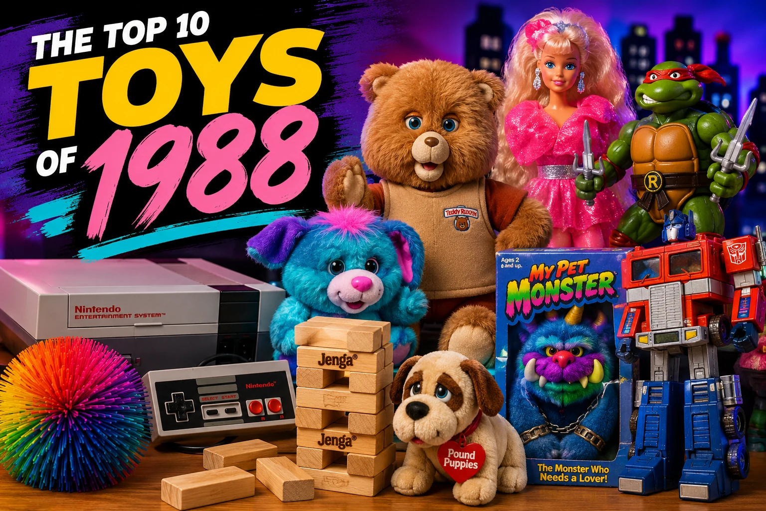 Top Toys of 1988: Koosh Ball, Nintendo, TMNT and Late-80s Toy Mania