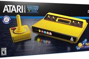 Atari 2600+ PAC-MAN Edition Console, Game & Wireless Joystick