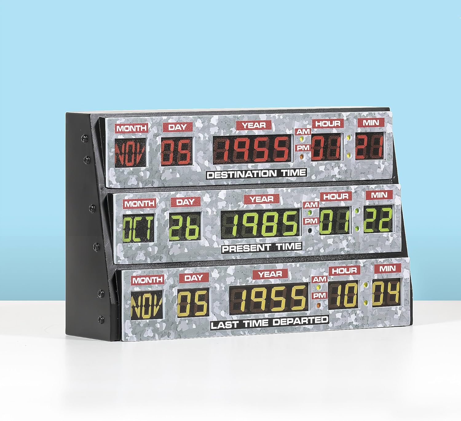 Back to the Future 3D Lamp wall light display