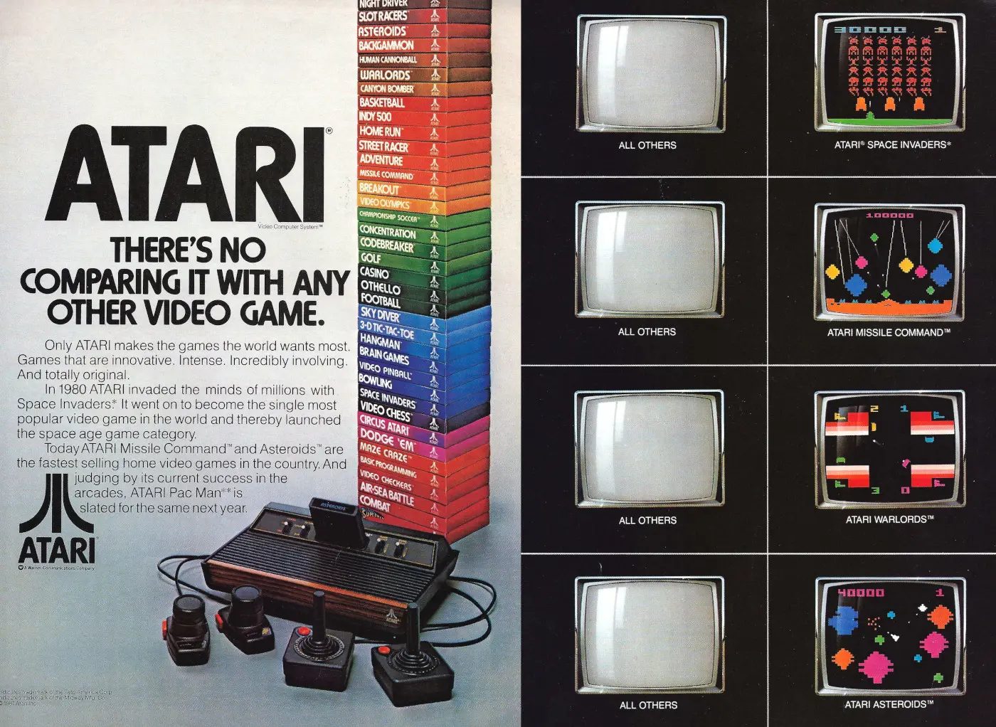 Atari 2600 home video game craze in 1982
